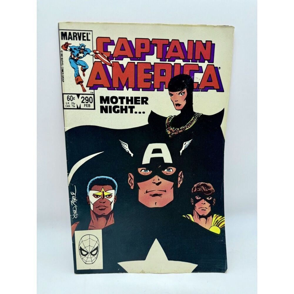 Captain America 290 Marvel 1984 1st Mother Superior See‎ Note